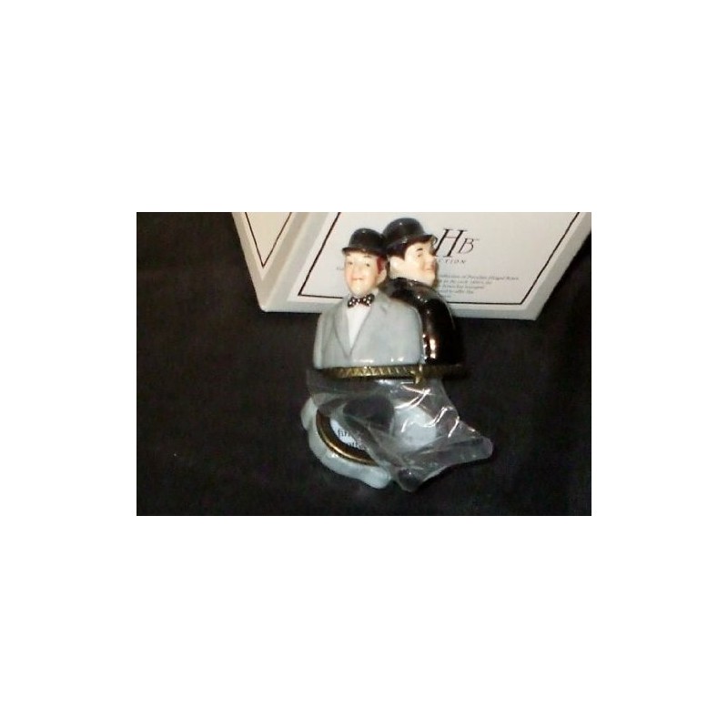 Laurel and Hardy Porcelain Hinged Box PHB Midwest of Canon