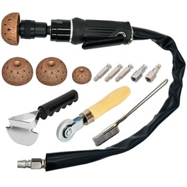 Daisleep Air Tire Repair and Polishing Kit with 2500 RPM Buffer, Inner Liner Scraper, Patch Roller, and Durable Buffing Wheel for Tire Maintenance