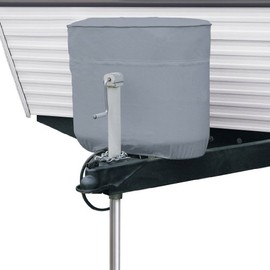Classic Accessories Over Drive RV Tank Cover, Double 30/7.5 Gallon Tanks, Grey