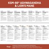 KSM-66 Ashwagandha and Lions Mane Tablets - High Strength 2200mg