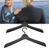 1Pair Wetsuit Hanger Black Versatile Sturdy Anti Slip Durable Diving