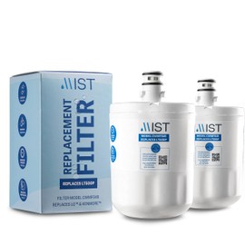 Mist 5231JA2002A Refrigerator Water Filter Replacement for LG LT500P, ADQ72910911, Kenmore 9890, Fridge LFX25974ST – NSF 42 Certified – 2 Pack