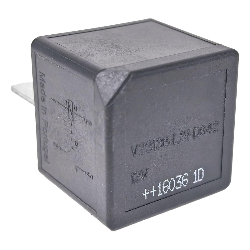 2-Pack V23136-L31-D642 Relay - 12V 70A SPST 4-Pin Plug-in Power