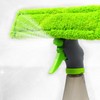3 in 1 Window Squeegee with Microfiber Scrubber Water Spray