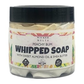 Peachy Bum Whipped Soap - Large Tub - 150g