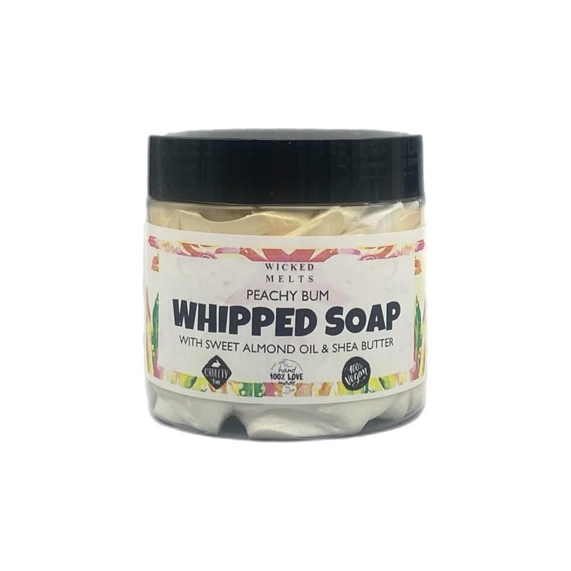 Peachy Bum Whipped Soap - Large Tub - 150g
