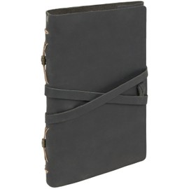 Elegant Black Leather Vintage Photo Album, 60 Pages Scrapbook for Travel Memories, Couple Anniversary, Family Moments, Ideal for Valentine's Day, Christmas, Graduation or Mother's Day