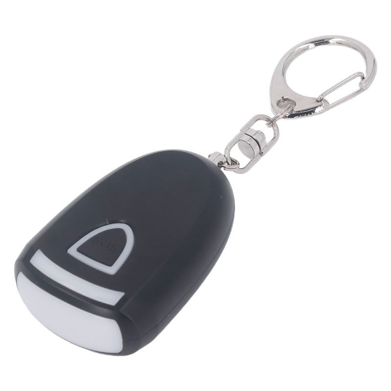 Personal Alarm Keychain Rechargeable Self Defense Emergency Security Alarm Keychain