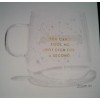 Unbranded Astrological Signs You cant fool me...glass Coffee Tea Cup