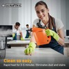 TICYACK Handheld Steam Cleaner, 500ML & Continuous Steam, 16 PCS,
