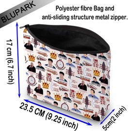 HZ Lover Makeup Bag Want Anything Canvas Zipper Pouch Horrible Movies Canvas Zipper Pouch Gift for TV Show Lovers (Want Anything)