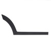 Rear Door Lower Molding Trim Black Side Lower Door Protective
