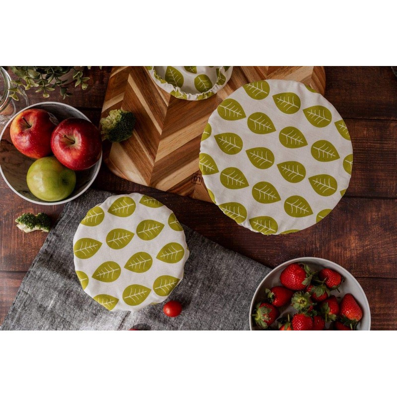 Nuts Textile bowl covers with elastic band, sheets set of