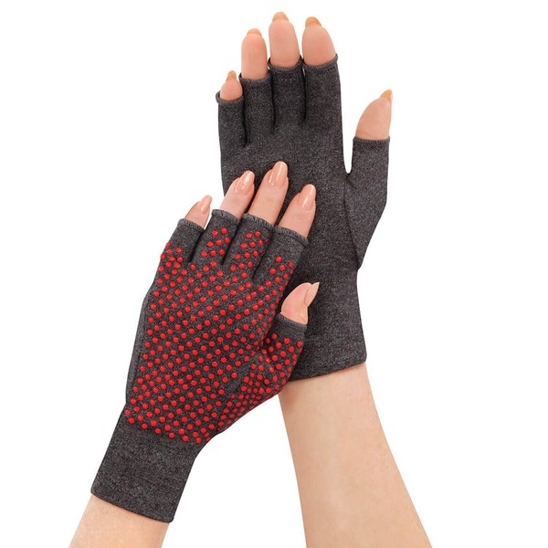 Fox Valley Traders Therapeutic Infrared Gloves 1 Pair, S/M