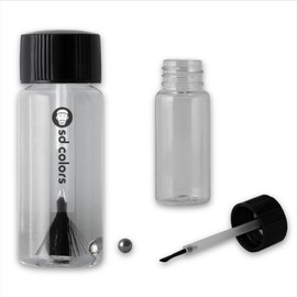 SD COLORS Repair Kit 15ml Colour Code 871 Dark Silver (Paint + Varnish)