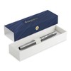 Waterman Allure Fountain Pen | Stainless Steel Brushed Chrome |