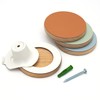 bomidé - Round Wall Hooks in Various Colours (2 x