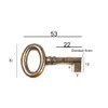 Furniture Key Antique Style Furniture Burnished Replacement Key Blank Patina