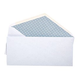 Staples 200519 Gummed Security Tint #10 Envelope 4-1/8-Inch X 9-1/2-Inch White 500/Bx