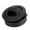 Black Round Flush Slam Latch Deck Hatch Pull Practical Boat