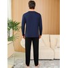 Nieery Men's Pyjamas Sets Cotton Men's Loungewear Set, Breathable and
