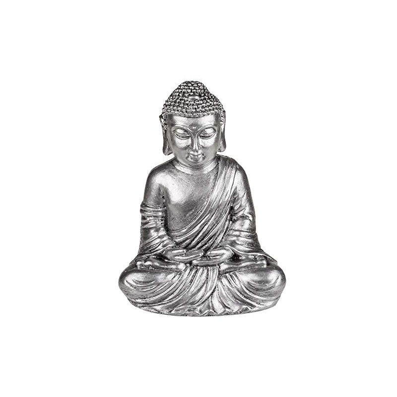 Out of the blue Decorative Object/Zen Buddha Statue/Material: Polyresin/Dimensions: 15