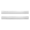 Alumicolor Architect 12 inch Bevel Ruler w/Joist/Truss Scale for Drawing,