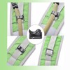 4-Pack Black Water Bladder Tube Clips,Plastic Sternum Strap Tube Pipe