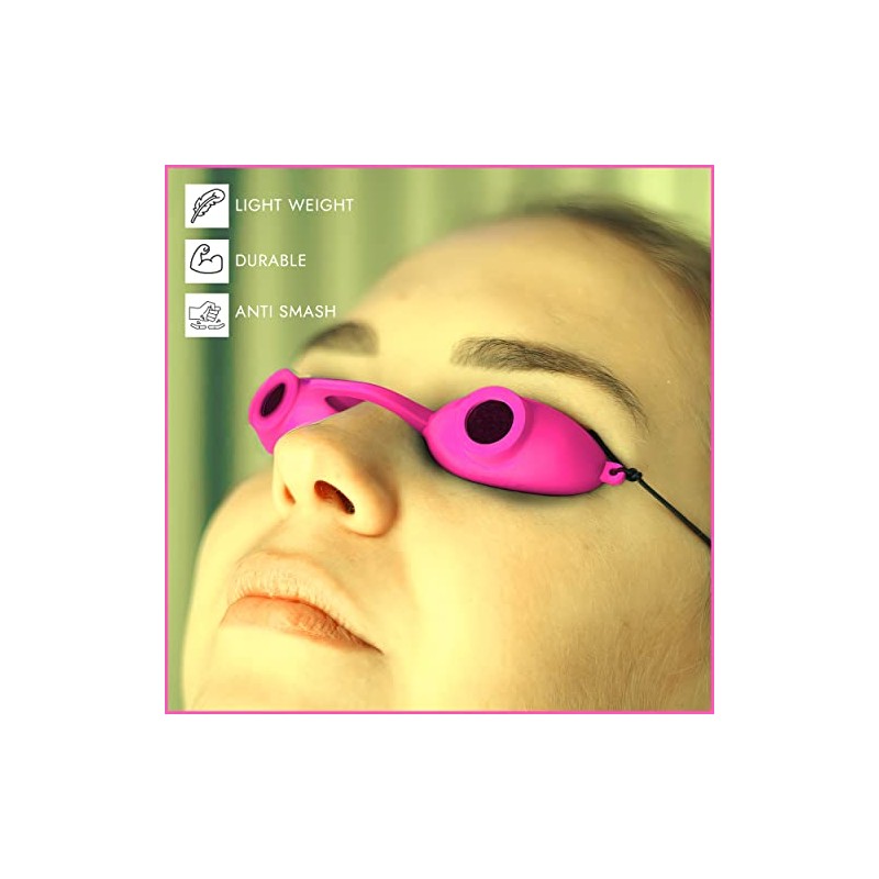 Super Sunnies Evo Flex Flexible Tanning Bed Goggles Eye Protection