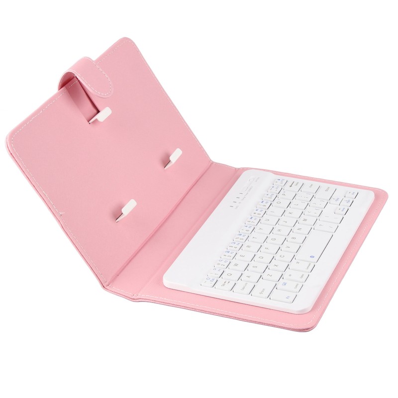 Universal Wireless Bluetooth Keyboard Flip Case Cover with Stand for