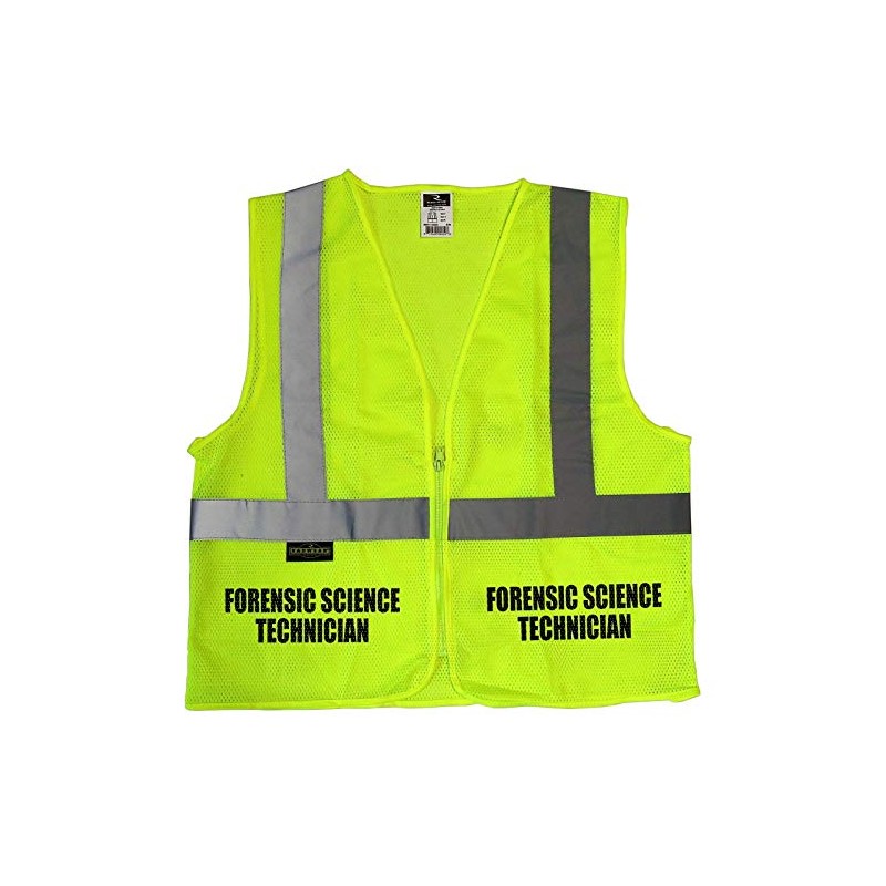Conspiracy Tee Forensic Science Technician Safety Vest, High Visibility Vest