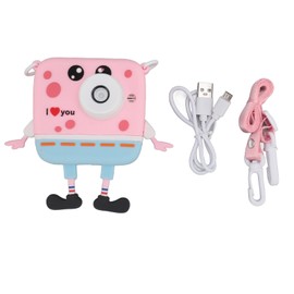 2 Inch Children Camera Cartoon Kids Digital Camera 1080P Dual Cameras Video Camera for Daily Camping Travel Party