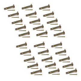 The ROP Shop | (Pack of 30) Shear Pin & Cotter for MTD & Cub Cadet OEM -738-04124 OEM 73804124