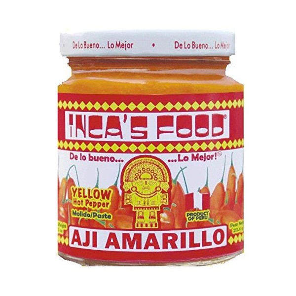 Inca's Food Aji Amarillo Yellow Hot Pepper Paste - 7.5 oz
