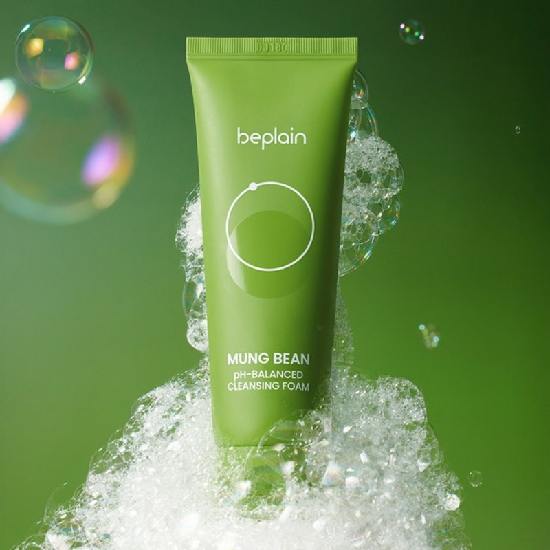 [Vegan Beauty] beplain Greenful pH-Balanced Cleansing Foam, 80ml, 3-Pack