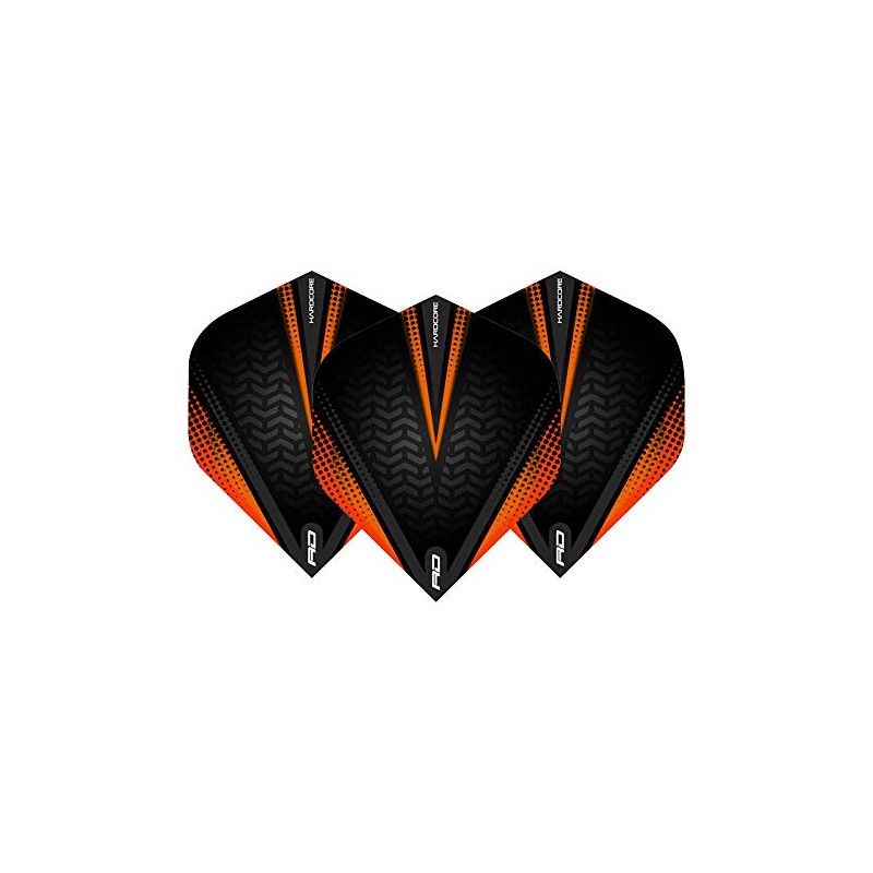 RED DRAGON Hardcore Radical Black & Orange Extra Thick Standard