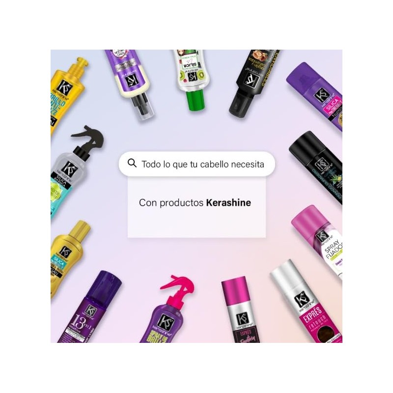 Kerashine Crema Para Peinar Cero Sponge 270 ml