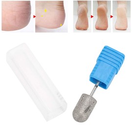 Nail Drill, Foot Calluses Drill, Professional Stainless Steel Manicure and Pedicure Polishing Head for Removing Callus Grain
