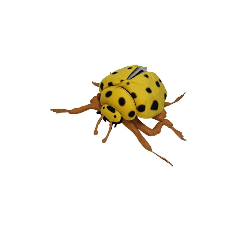 FRANKIEZHOU Ladybug Plush Stuffed Animal Toy,Soft Beetle Toy for Kids,Home