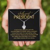 President Necklace Message Card Box Alluring Standard - Hard To
