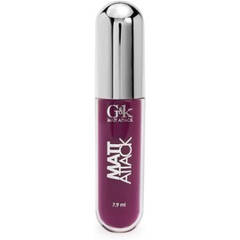 Labial líquido, Lip Gloss Mattatack Mate, GK, GKLM10, Acabado mate y metálico, Larga duración, Secado rápido, No reseca, Alta pigmentación, Color