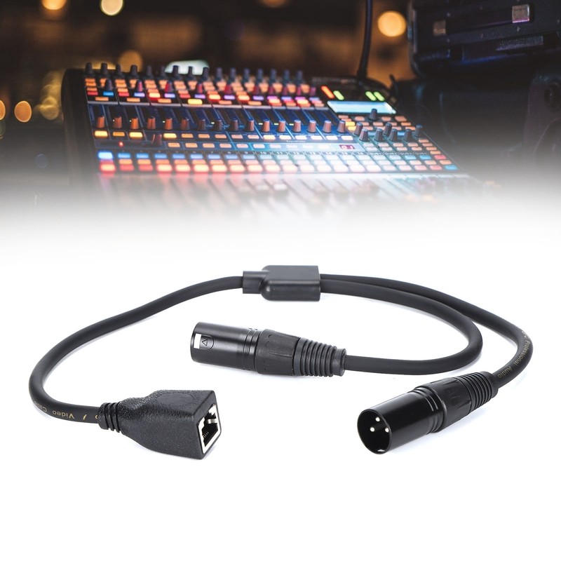 JORINDO JD6099 Adaptor Cable Dual XLR Male to RJ45 Female
