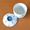 有田焼やきもの市場 Chawanmushi Cups with Lids Set of 2 Japanese Chawan