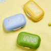 3 Piece Soap Dish, Portable Soap Dish, Drain Soap Dish,