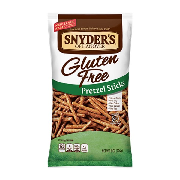 Snyder's of Hanover Gluten Free All Natural Pretzel Sticks 8-oz 4 PK4
