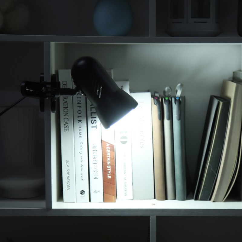 LED Clamp Work Lamp 360 Degree Rotatable Head E27 Table