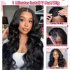 V Part Wig Human Hair Body Wave Upgrade U Part