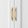 Asidrama 10 Pack 3.75 Inch(96mm) Champagne Bronze Kitchen Cabinet Handles
