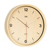 Teesa Uhr Analog Wand Universal 30 cm TSA0048 Hellbraun