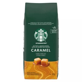 Starbucks Caramel Flavored Ground Coffee, Medium Roasted, 311g/11 oz